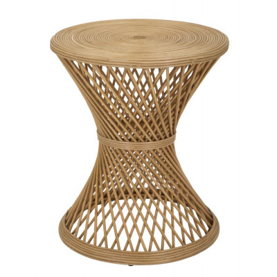 TAVOLINETTO RATTAN CM Ø 48X56