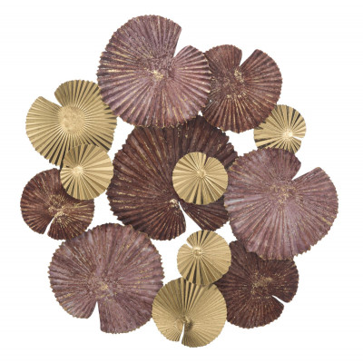 PANNELLO IN FERRO ROUND LEAF CM 68,5X6X66,5