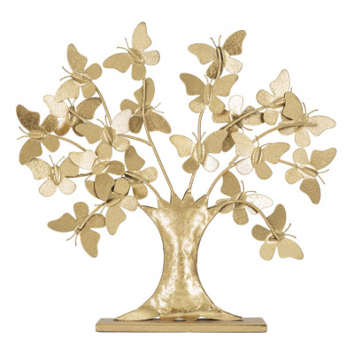 ALBERO DELLA VITA C/FARFALLE GLAM CM 31X8X30