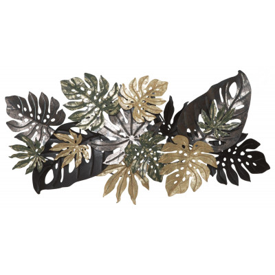 PANNELLO IN FERRO ANTIQUE LEAF CM 133X10X67