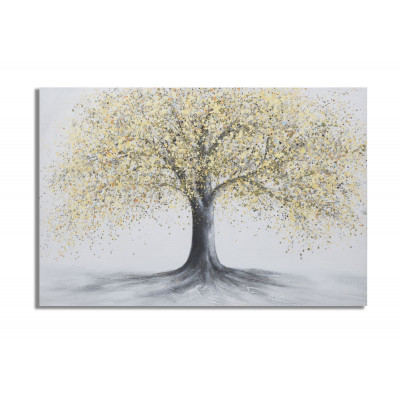 DIPINTO SU TELA TREE SIMPLE -B- CM 
120X3,8X80