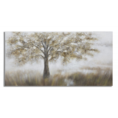 DIPINTO SU TELA TREE DARK -B- CM 
140X3,8X70