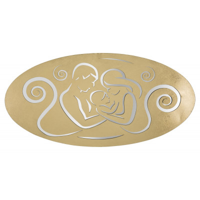 PANNELLO NATIVITY GOLD -A- CM 120X2X60