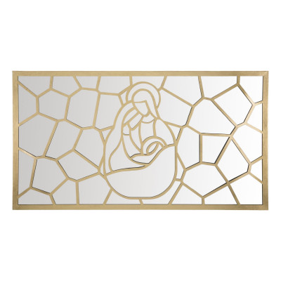 PANNELLO NATIVITY GOLD RETT. CM 120X2X66