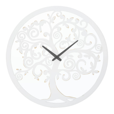 OROLOGIO DA MURO WHITE TREE CM Ø 55X4,5