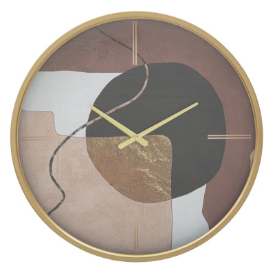 OROLOGIO DA MURO ART RED CM Ø 60X6