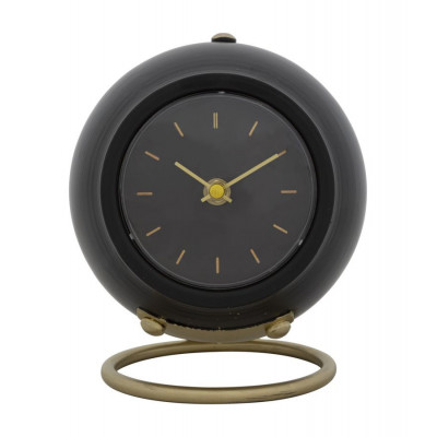 OROLOGIO DA TAVOLO BALL NERO CM 16X13X19