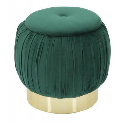 PUFF/CONTENITORE PARIS VERDE CM Ø 41X41